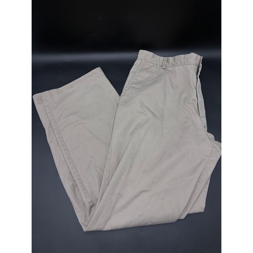 Dockers Mens Easy Khaki D3 Classic Fit Straight Leg Tan Pants 36x32